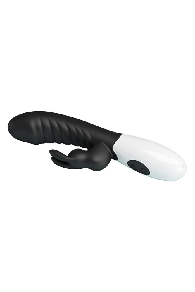 PRETTY LOVE - VIBRATORE A CONIGLIO NAUGHTY BUNNY CON 30 FUNZIONI NERO