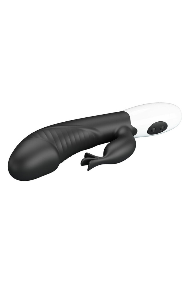 PRETTY LOVE - VIBRATORE A CONIGLIO RASMUSSEN 30 FUNZIONI NERO
