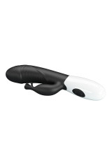 PRETTY LOVE - VIBRATORE A CONIGLIO RASMUSSEN 30 FUNZIONI NERO