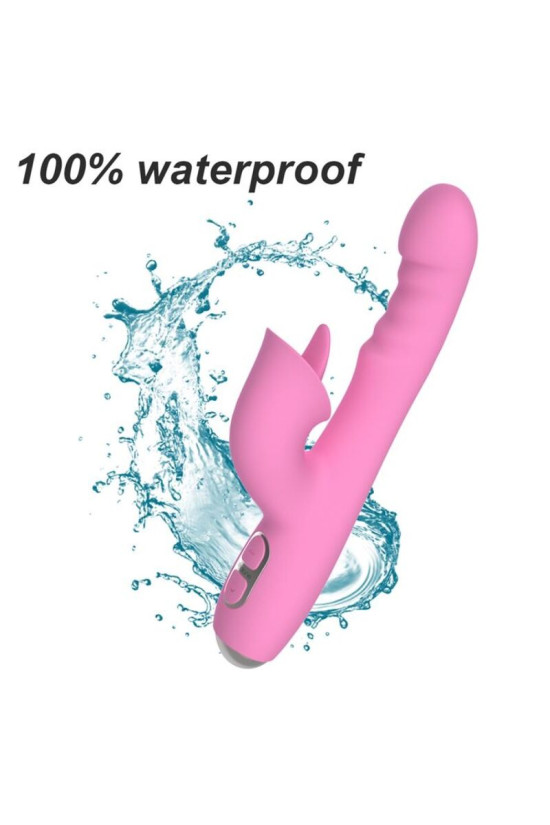 NALONE - T-MAY VIBRATORE MAGIC STICK RABBIT - ROSA