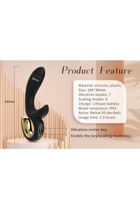 NALONE - LULU VIBRATORE MAGIC STICK RABBIT ROSA