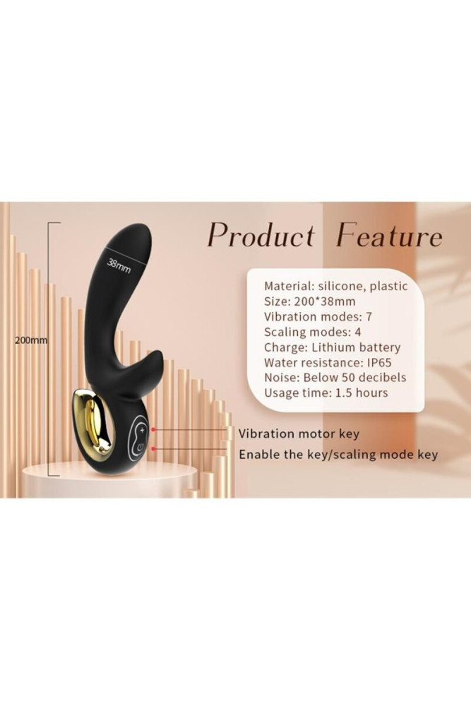 NALONE - LULU VIBRATORE MAGIC STICK RABBIT ROSA