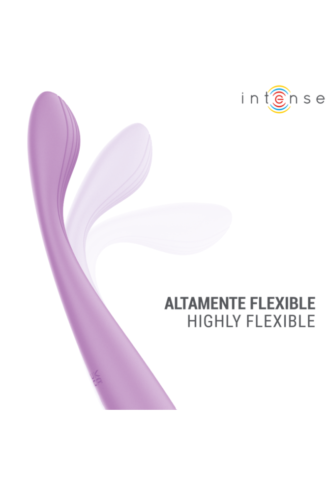 INTENSE - LUCCA STIMOLATORE DEL PUNTO G FLESSIBILE RICARICABILE TRAMITE USB