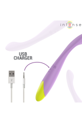 INTENSE - LUCCA STIMOLATORE DEL PUNTO G FLESSIBILE RICARICABILE TRAMITE USB