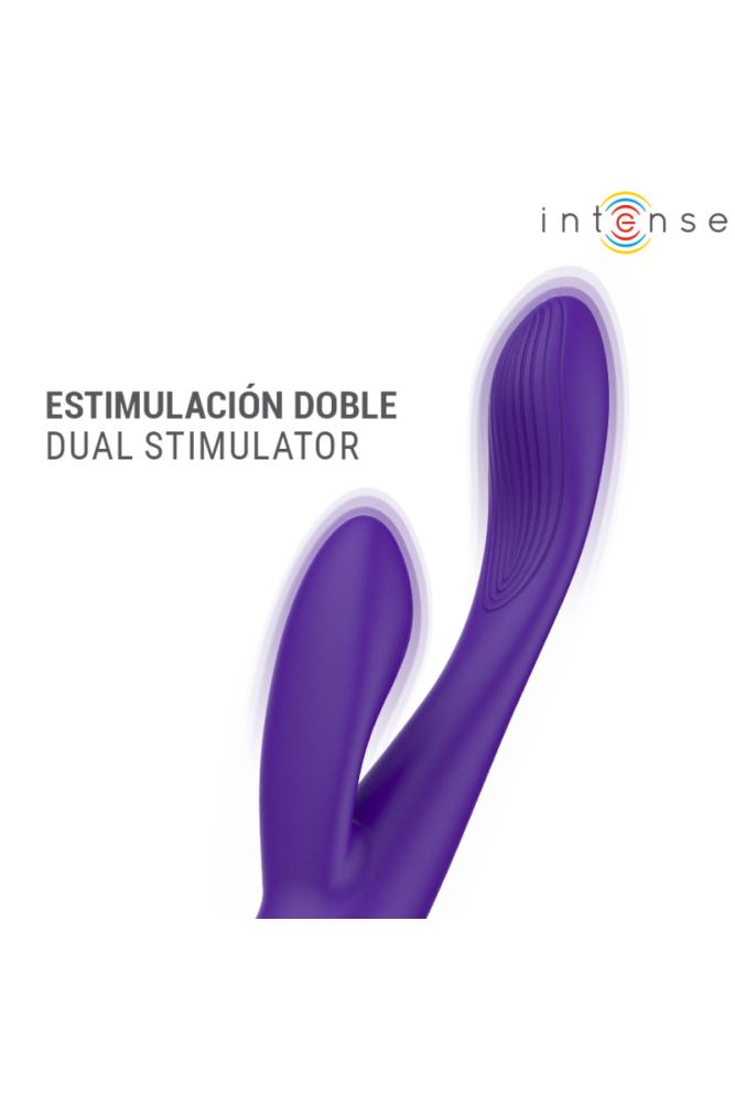 INTENSE - PAOLO STIMOLATORE RICARICABILE A FORMA DI CONIGLIO PER IL PUNTO G E IL CLITORIDE