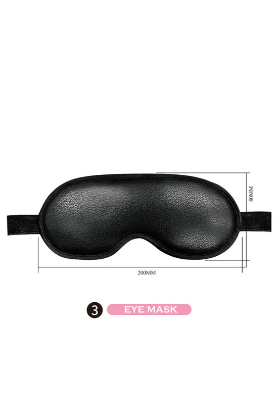 PRETTY LOVE - KIT BDSM DA 8 PEZZI NERO