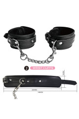 PRETTY LOVE - KIT BDSM DA 8 PEZZI NERO