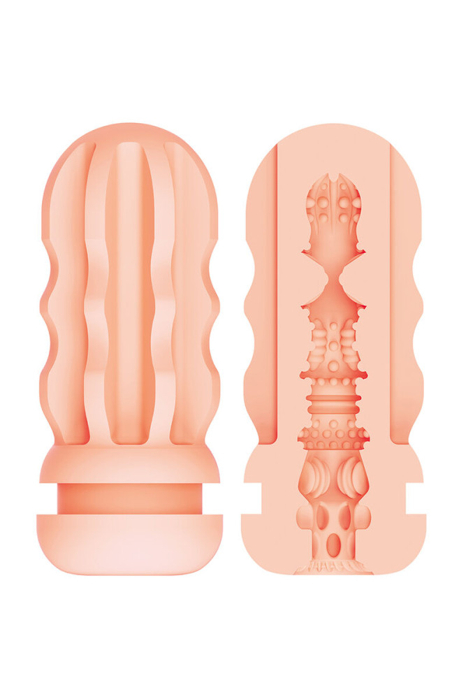 PRETTY LOVE - MASTURBATORE VAGINALE SHERRY CON VENTOSA E TEXTURE INTERNE