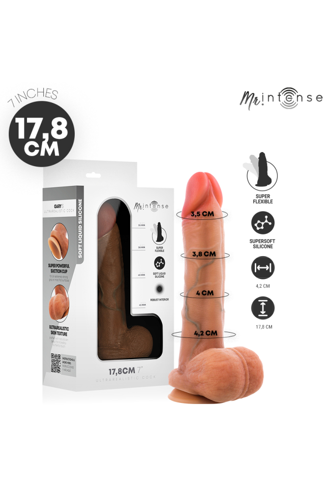 MR INTENSE - GARY S PENE IN SILICONE ULTRA-REALISTICO CON TESTICOLI 17