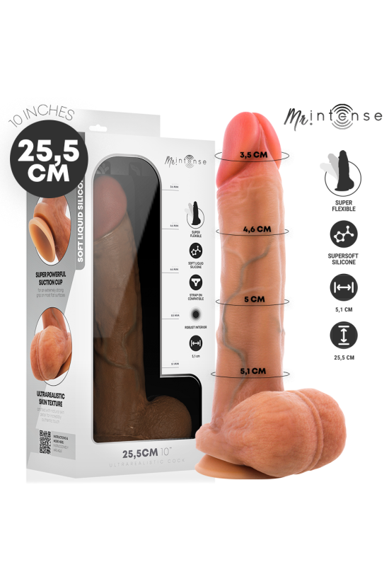 MR INTENSE - GARY XL PENE IN SILICONE ULTRA-REALISTICO CON TESTICOLI 25