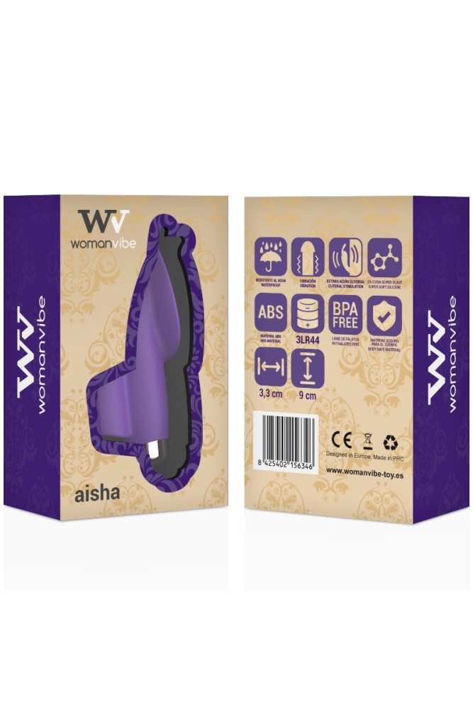 WOMANVIBE - DITO STIMOLATORE AISHA IN SILICONE