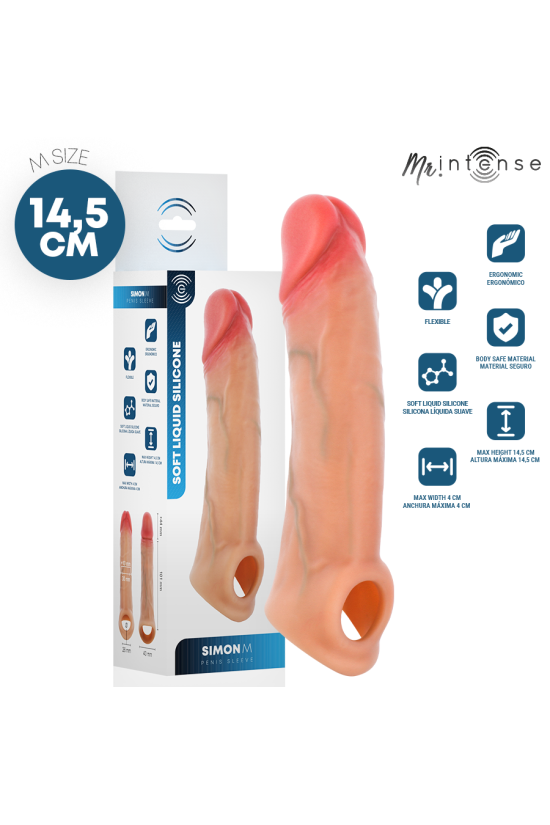 MR INTENSE - SIMON M CUSTODIA PER PENE IN SILICONE 14