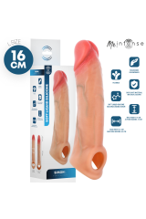 MR INTENSE - SIMON L COPRI PENE IN SILICONE 16 CM -Ø- 4