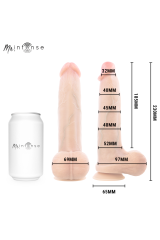 MR INTENSE - BRUCE L DILDO SILICONICA 23 CM -Ø- 5.2 CM