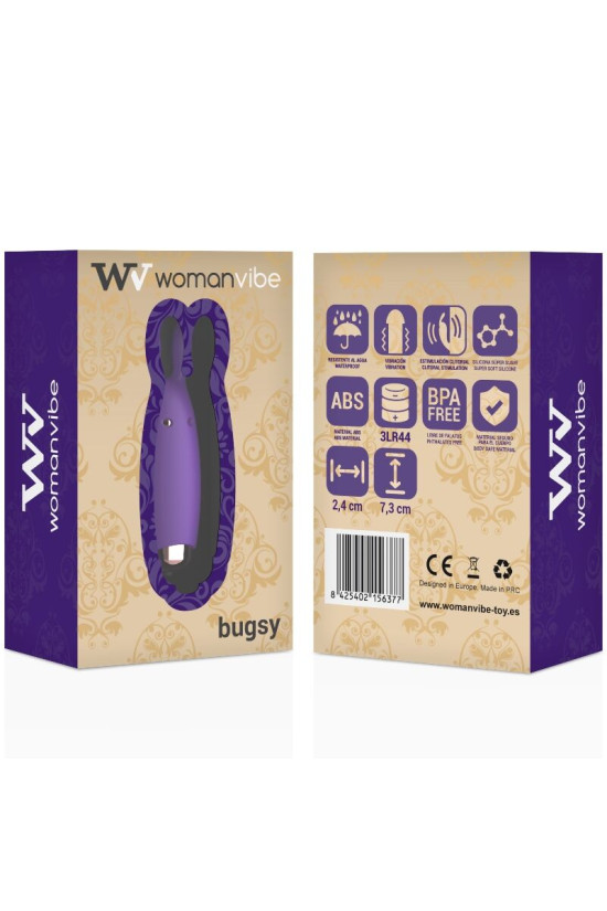 WOMANVIBE - STIMOLATORE IN SILICONE BUGSY