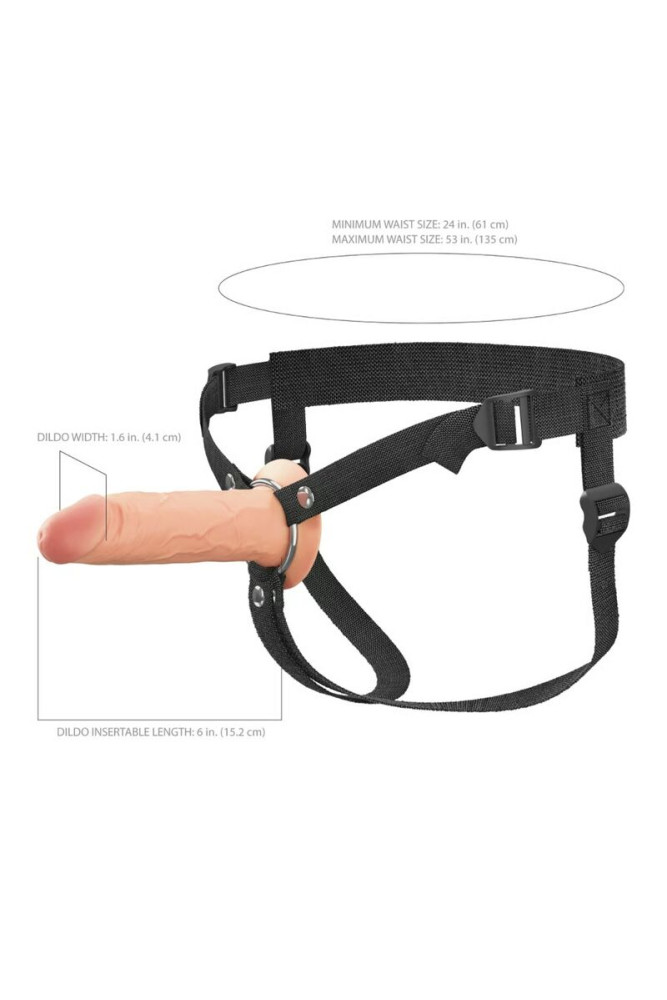 FANTASY X-TENSIONS ELITE - STRAP-ON IN SILICONE CAVO DA 15