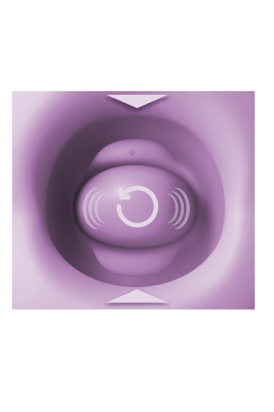 FANTASY FOR HER - LUSH KISS PELUCHE VIOLA STIMOLATORE CLITORIDEO A SUZIONE E LECCHIO