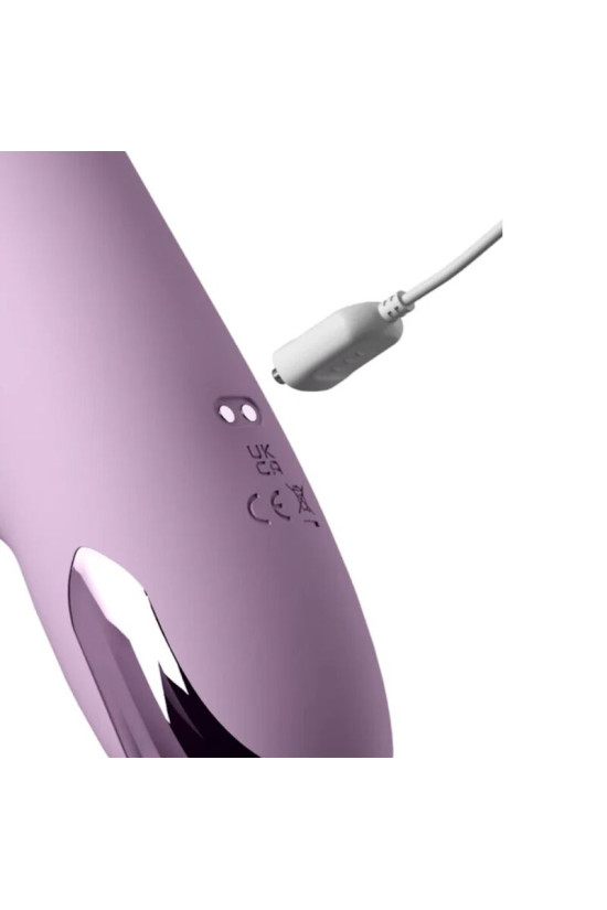 FANTASY FOR HER - VIBRATORE G-TOUCH PULSE PRO VIOLA PER LA STIMOLAZIONE DEL PUNTO G E DEL CLITORIDE A FORMA DI CONIGLIO