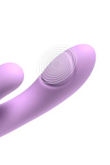 FANTASY FOR HER - VIBRATORE A CONIGLIO VIOLA PER LA CONSULTAZIONE DEL PUNTO G E DEL CLITORIDE (INTIMOTION FLUTTER PRO)