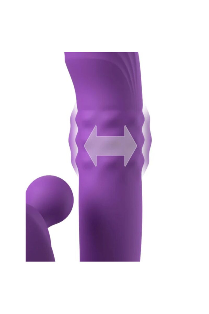 FANTASY FOR HER - HARMONI PRO VIBRATORE A CONIGLIO VIOLA PER LA STIMOLAZIONE DEL PUNTO G E DEL CLITORIDE