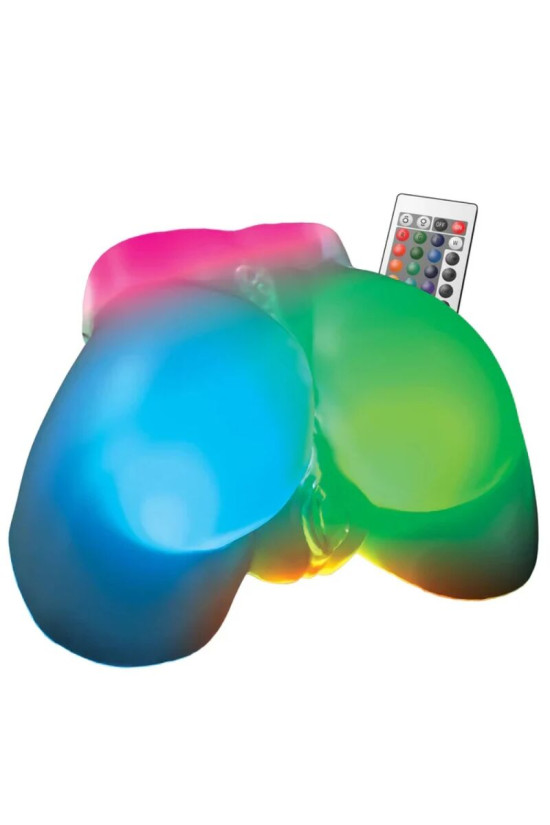 PDX ELITE - GO-GO BOOTY MASTURBATORE MASCHILE MEGA ILLUMINATO A LED