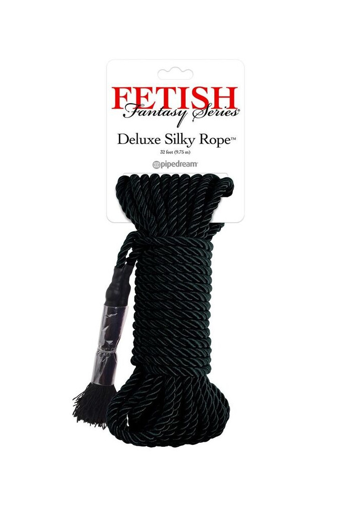 FETISH FANTASY SERIES - CORDA DI SETA DELUXE NERA 9