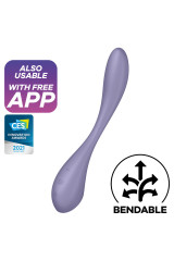 SATISFYER - MULTI VIBRATORE G-SPOT FLEX 5 LILLA