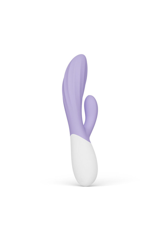 LELO - INA TWIST DOPPIO VIBRATORE A CONIGLIO PER IL PUNTO G E IL CLITORIDE LAVANDA