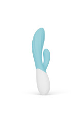 LELO - INA TWIST DOPPIO VIBRATORE A CONIGLIO PER IL PUNTO G E IL CLITORIDE BLU