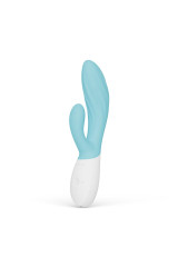 LELO - INA TWIST DOPPIO VIBRATORE A CONIGLIO PER IL PUNTO G E IL CLITORIDE BLU
