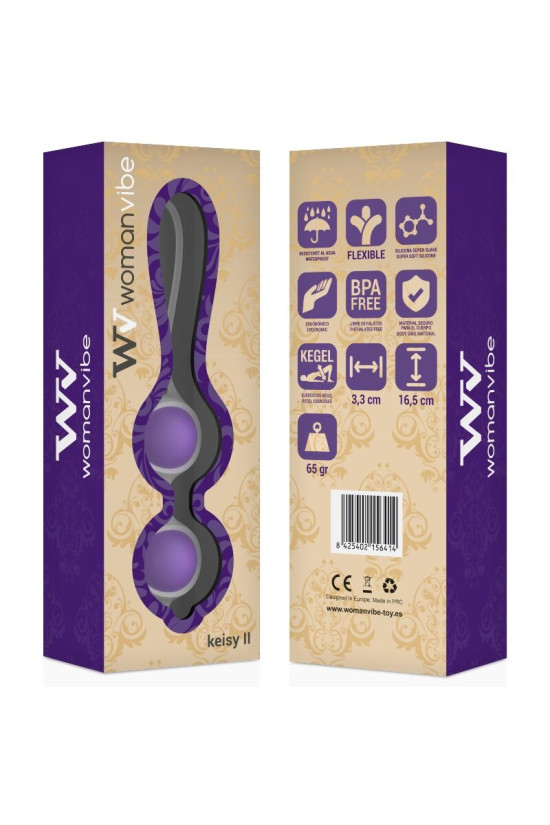 WOMANVIBE - SFERE IN SILICONE WOMANVIBE KEISY II