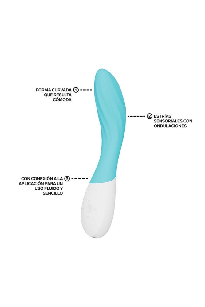 LELO - MONA TWIST VIBRATORE PER IL PUNTO G RICARICABILE E CONTROLLABILE TRAMITE APP