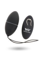 WOMANVIBE - ALSAN EGG TELECOMANDO NERO SILICONE NERO
