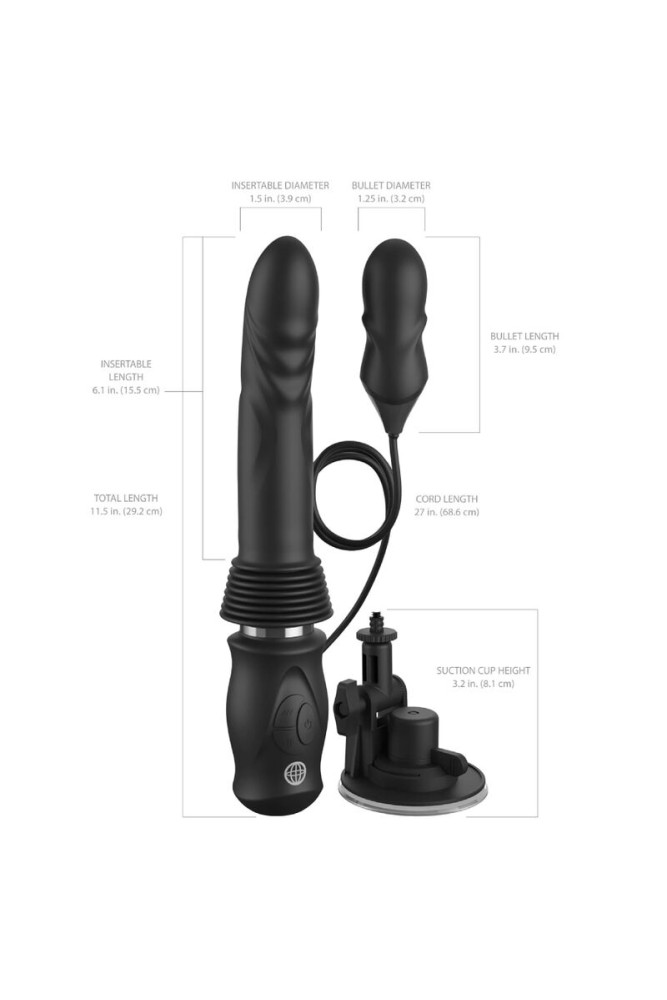 FETISH FANTASY SERIES - PROPULSORE IN SILICONE DEFINITIVO