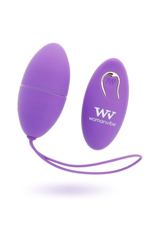 WOMANVIBE - ALSAN EGG TELECOMANDO SILICONE VIOLA