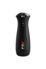 PDX ELITE - MASTURBATORE MASCHILE TRASPARENTE FAP-GASM CON ASPIRAZIONE INTERMITTENTE