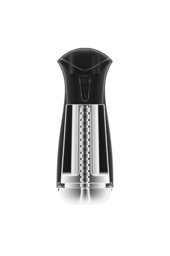 PDX ELITE - MASTURBATORE MASCHILE TRASPARENTE FAP-GASM CON ASPIRAZIONE INTERMITTENTE
