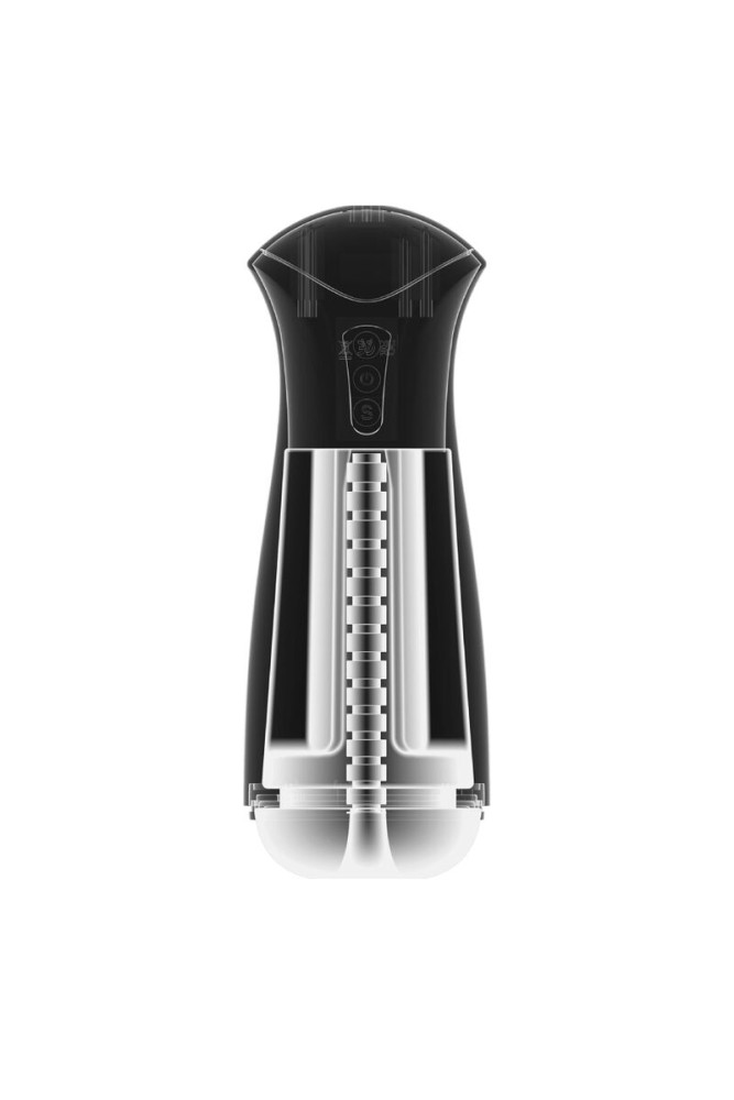 PDX ELITE - MASTURBATORE MASCHILE TRASPARENTE FAP-GASM CON ASPIRAZIONE INTERMITTENTE