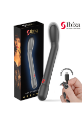 IBIZA - VIBRATORE PER IL PUNTO G NERO CON VIBRAZIONE
