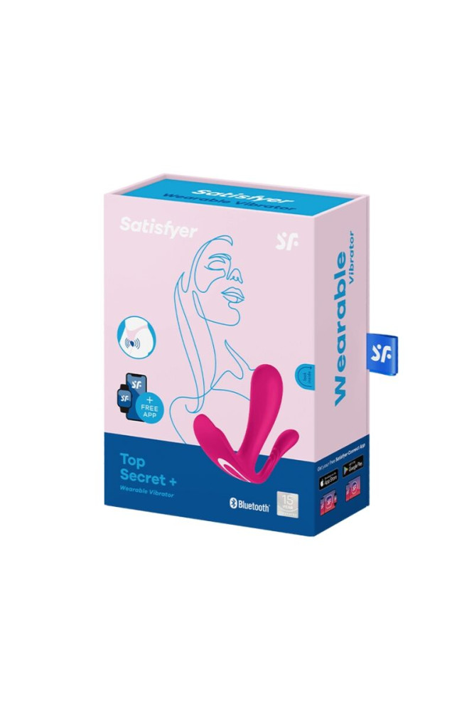 SATISFYER - TOP SECRET + VIBRATORE ROSA
