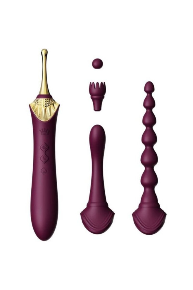 ZALO - BESS 2 CLITORAL MASSAGER PURPLE