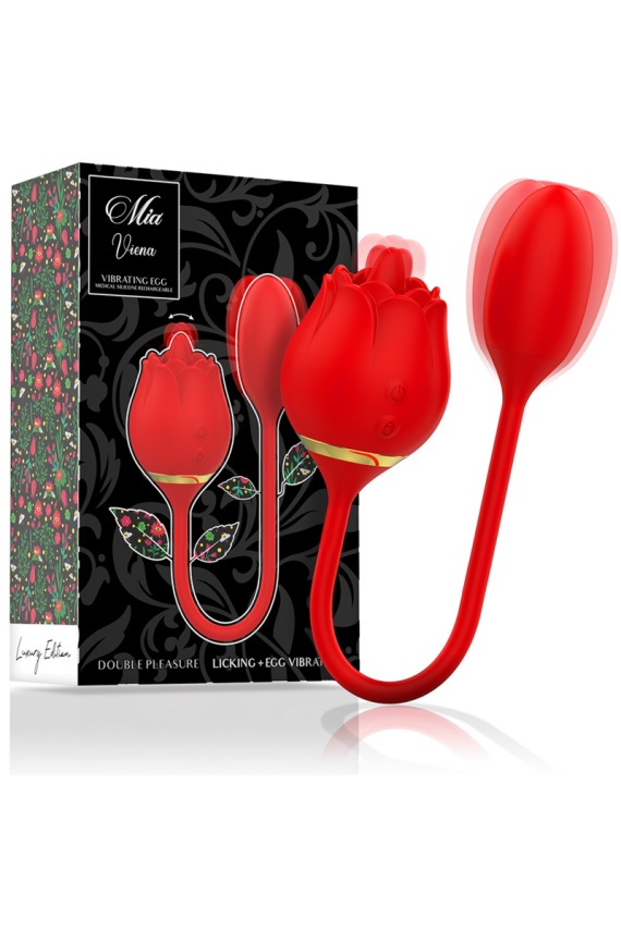 MIA - VIENNA DOPPIA LECCATA DI PIACERE + UOVO VIBRANTE