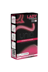 UNIQ - LADY CONDOM PRESERVATIVO FEMMINILE SENZA LATTICE CON CINGHIA DI LEGGENDA 3 UNITÀ