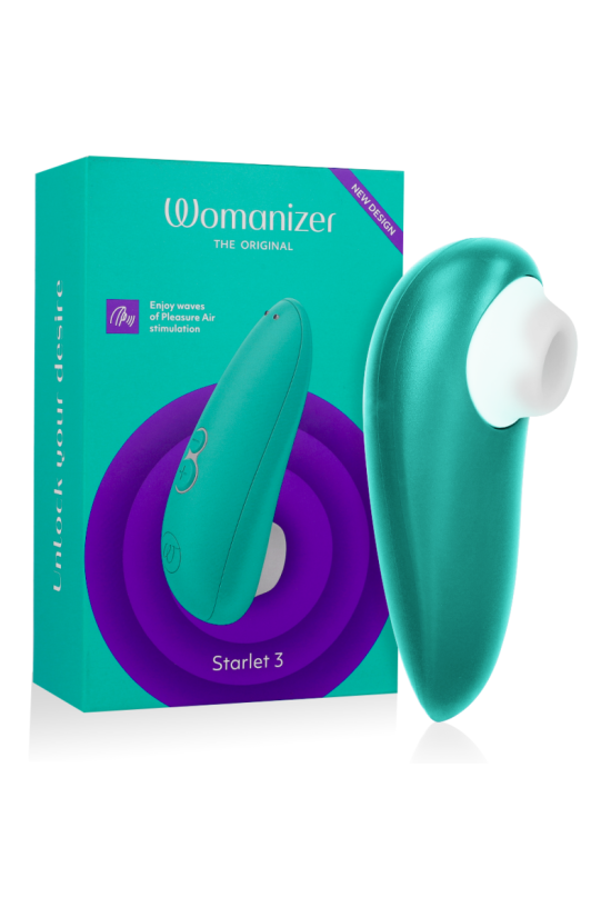 WOMANIZER - STIMOLATORE CLITORALE STARLET 3 TURCHESE