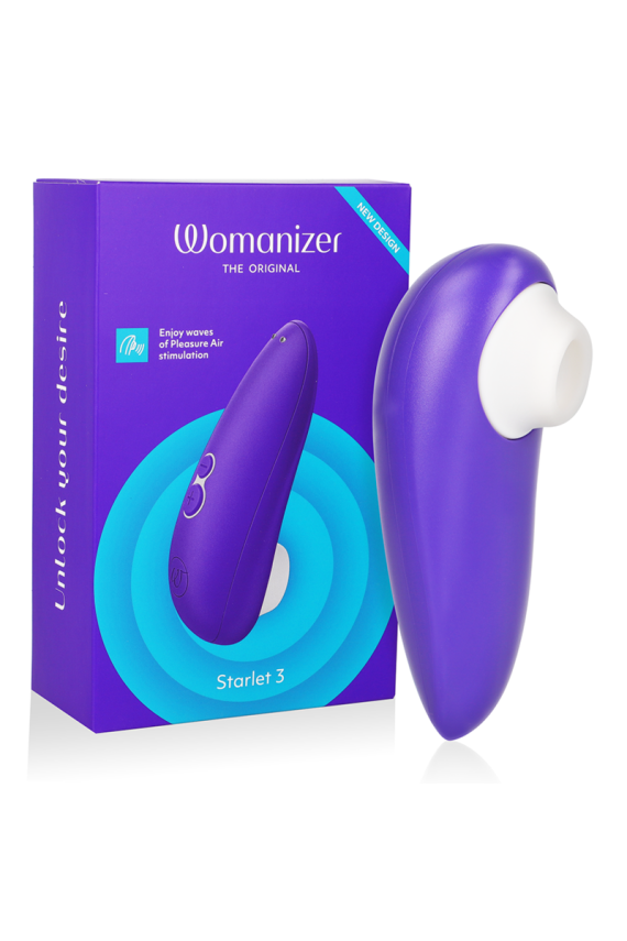 WOMANIZER - STARLET 3 STIMOLATORE CLITORALE INDIGO