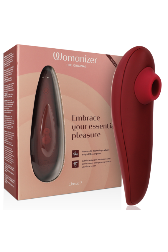 WOMANIZER - CLASSIC 2 STIMOLATORE CLITORALE BORDEAUX