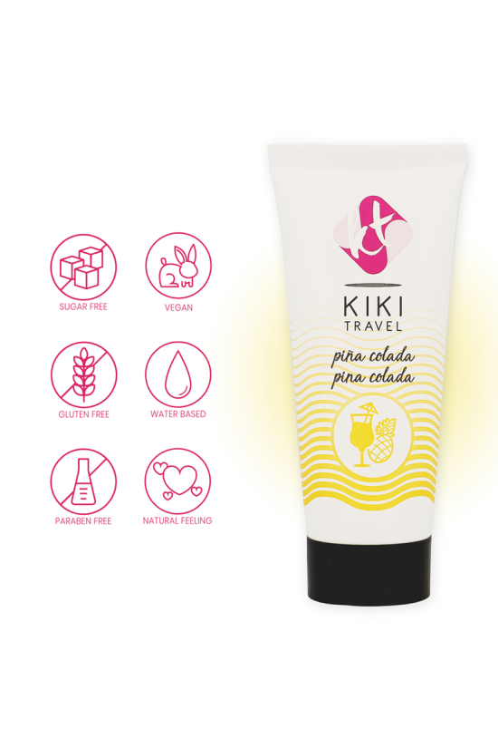 KIKÍ TRAVEL - PINA COLADA LUBRIFICANTE 50 ML