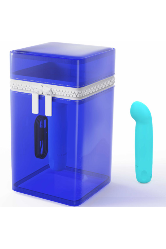 B SWISH - VIBRATORE RICARICABILE IN SILICONE BLU BCUTE CURVE INFINITE CLASSIC EDIZIONE LIMITATA