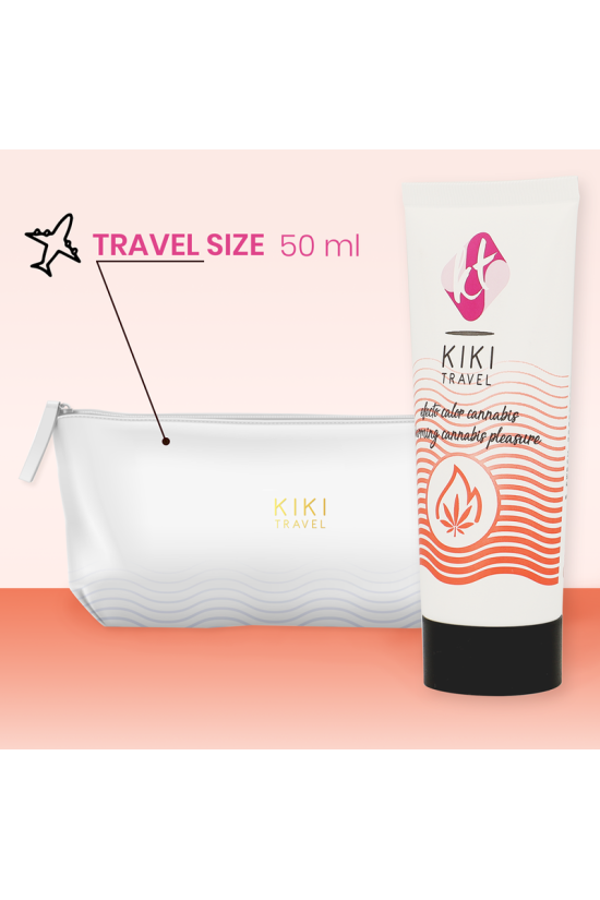 KIKÍ TRAVEL - CANNABIS LUBRIFICANTE EFFETTO CALDO 50 ML