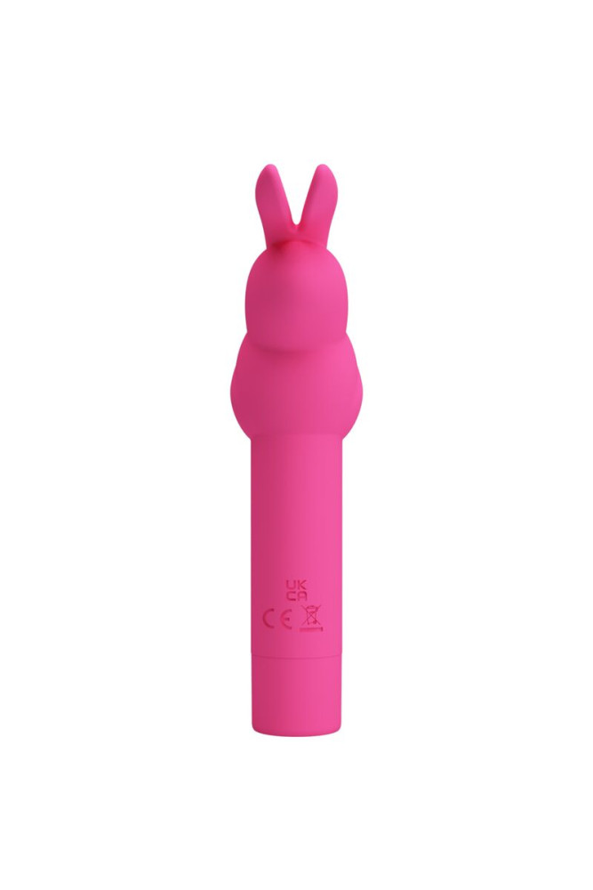 PRETTY LOVE - VIBRATORE IN SILICONE GERARDO FUSCHIA RABBIT
